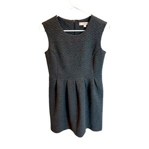 Women's Loft Quilted Dress Grey Size 2
